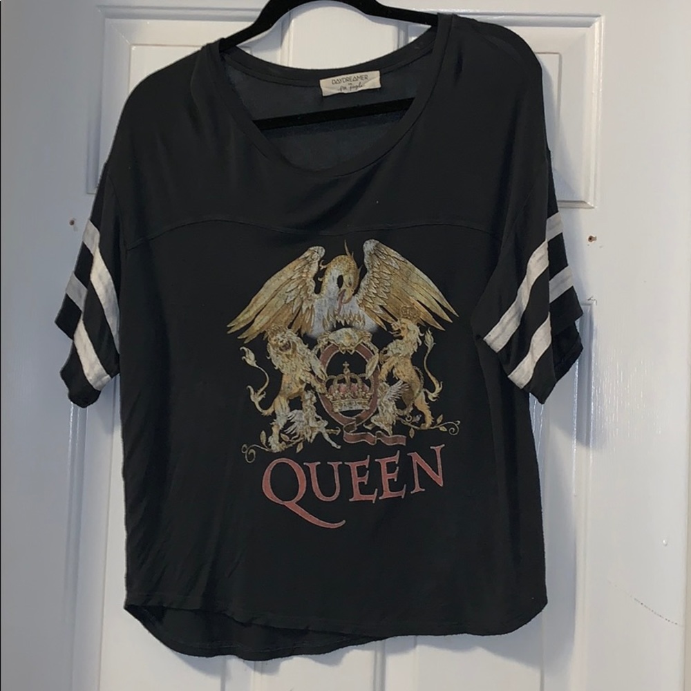 Queen football tee